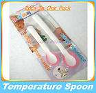 New Hot Temperature Sensing Soft Spoon for Baby Feeding With Retail 