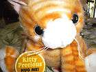 kitty precious dan dee plush plushie purring cat orange tabby