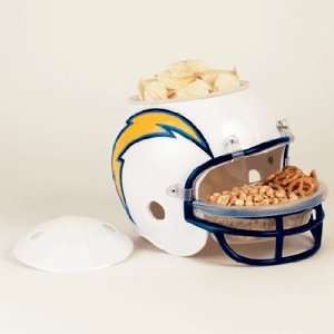 NFL San Diego Chargers Snack Bowl Helmet:  Sports 