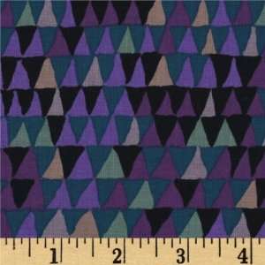  44 Wide Kaffe Fassett Collective Tents Slate Fabric By 