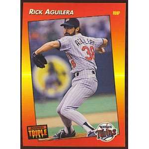    1992 Triple Play #65 Rick Aguilera [Misc.]: Sports & Outdoors