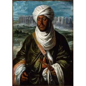  Oil Painting: Mulay Ahmad: Peter Paul Rubens Hand Painted 