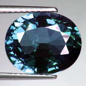 15ct.Russian Change Color Alexandrite Oval Cut Gemstone  