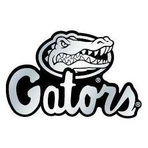  Florida Gators Silver Auto Emblem