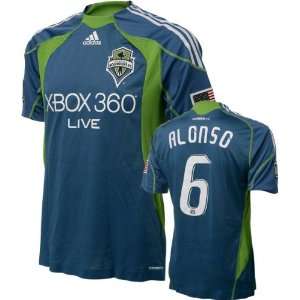  Oscaldo Alonso Game Used Jersey Seattle Sounders #6 Short 