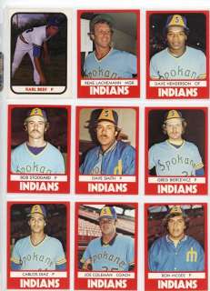 1980 Spokane Indians DAVE SMITH Hoquiam WA  