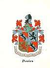 Heraldry Fox Davies Family Crest Coat of Arms Heritage  