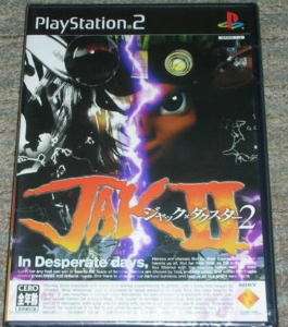 PS2 Jak and Daxter 2 Japan Import Sony  