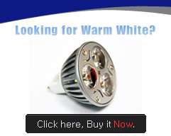 MR16 Day White 6W Energy Saving 3 LED Dimmable Lamp Bulb New 