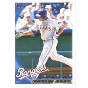  2010 Topps #192 Andruw Jones   Texas Rangers (Baseball 