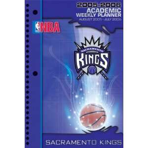  Sacramento Kings 2006 Weekly Assignment Planner: Sports 
