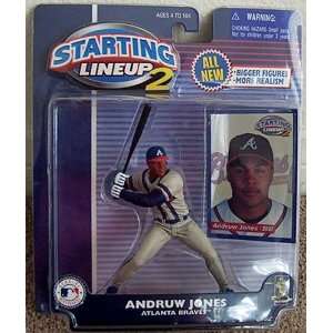   MLB Starting Lineup 2   Andruw Jones   Atlanta Braves Toys & Games