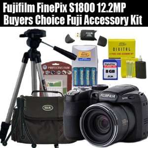  Fujifilm FinePix S1800 12.2MP Digital Point and Shoot 