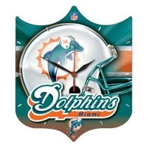    Miami Dolphins Wall Clock   High Definition
