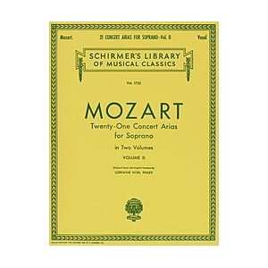  21 Concert Arias For Soprano   Volume II Musical 