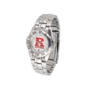   Rutgers Scarlet Knights Gameday Sport Ladies Watch with a Metal Band