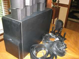   Acoustimass 10 II Speaker System w/wall mounts 017817229197  
