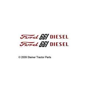  Ford 661 Select O Speed pair of hood decals: Automotive