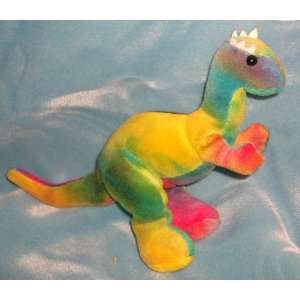  Rainbow Color 9 Plush Bean Bag Beanosaurs Dino Toy Toys 