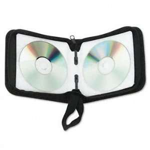  Innovera® CD/DVD Wallet WALLET,24CD/DVD,NYLN,BK (Pack 
