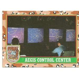  Desert Storm AEGIS CONTROL CENTER Card #67: Everything 