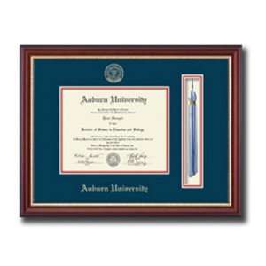  Auburn Tigers #1 Tassel Diploma Frame: Sports & Outdoors