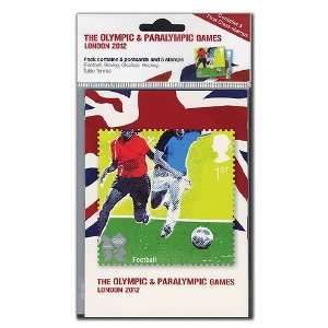   Football Mixed Stamp and Postcard Set From Royal Mail 
