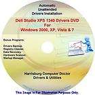 Dell Studio XPS 1340 Drivers Restore Recovery DVD Disc