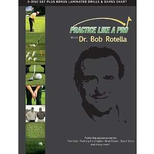   Practice Like A Pro Dvd Set By Dr. Bob Rotella Each