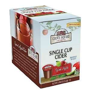Sugar Free Cider Drink Mix Single Serve K Cup, Spiced Apple, 24 K Cups 