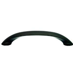   Center Flat Black New Haven Arch Cabinet Pull M520: Home Improvement