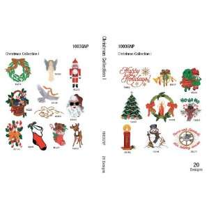 Christmas Collection 1 Great Notions Embroidery Designs 1003GNP 