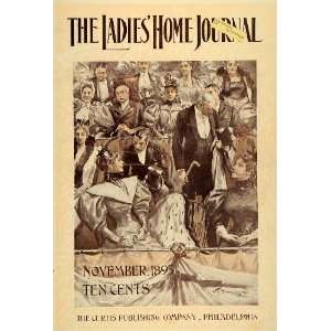  1895 Cover Ladies Home Journal Victorian Women Fashion 