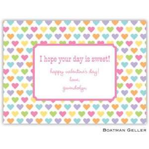  Boatman Geller Stationery   Candy Hearts Valentines Day 