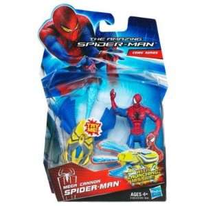   Action Figure Mega Cannon SpiderMan Launching Missile!: Toys & Games