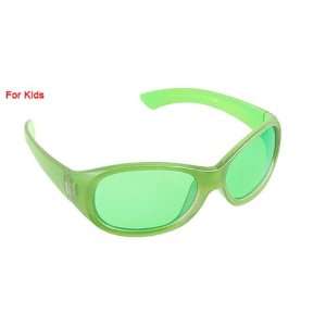   Clear Gray Green Frame Plastic Frame Sunglasses: Home Improvement