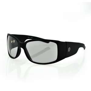   Wisconsin Clear Lens In Matte Black Frame Sunglasses Automotive