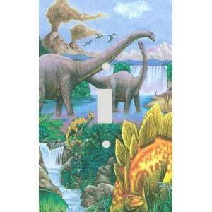 Dinosaur World Decorative Switchplate Cover