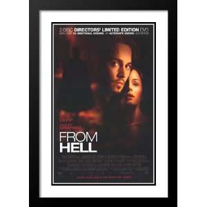  From Hell 32x45 Framed and Double Matted Movie Poster 