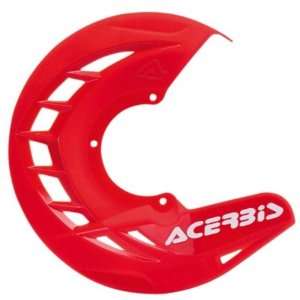  Acerbis X Brake Front Disc Cover Red: Automotive