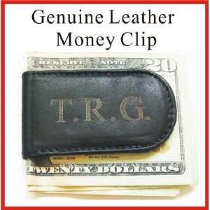   Leather Money Clip Wedding Groomsman Gift 