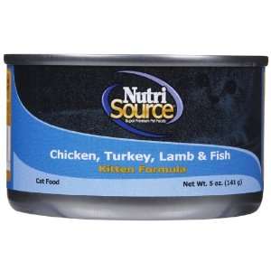  Nutri Source Cat & Kitten   Chicken, Turkey, Lamb & Fish 
