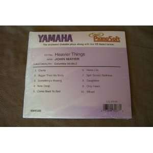 Smart PianoSoft Diskette by Yamaha   Heavier Things   John Mayer   for 