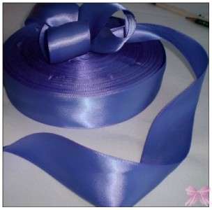 wide silky satin ribbon 2 face wedding 5Yds U PICK  