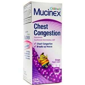  Mucinex  Child Expect, Grape, 4floz Liquid Health 