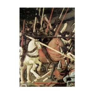  Paulo Uccello   Battle Of San Romano (detail) Giclee 