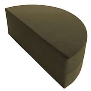  Moz Half Round Foam Seating Upholstery Pebble Dark 