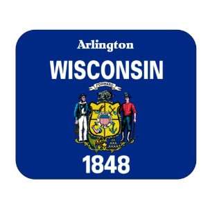  US State Flag   Arlington, Wisconsin (WI) Mouse Pad 
