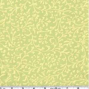  45 Wide Lily Rose Rustic Vines Kiwi Fabric By The Yard 