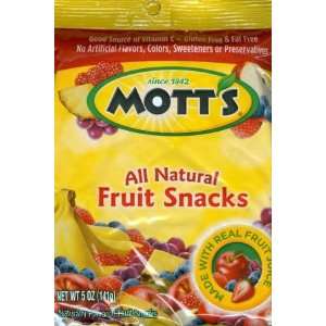 Motts All Natural Fruit Snacks  Grocery & Gourmet Food